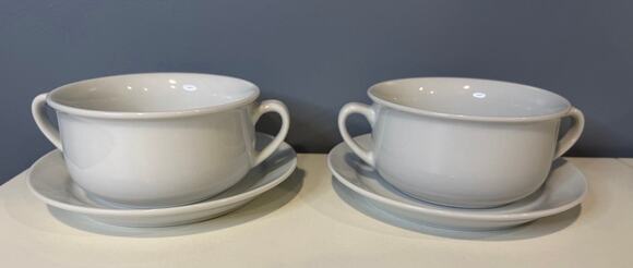 Williams Sonoma Other - Williams Sonoma Soup Bowl and Plate - Set of 2